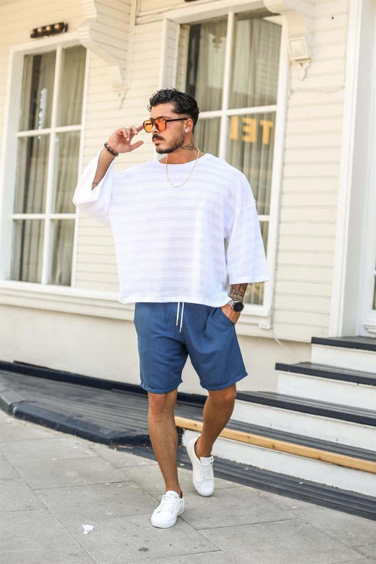 OUTFİT-MAN Şort Lacivert