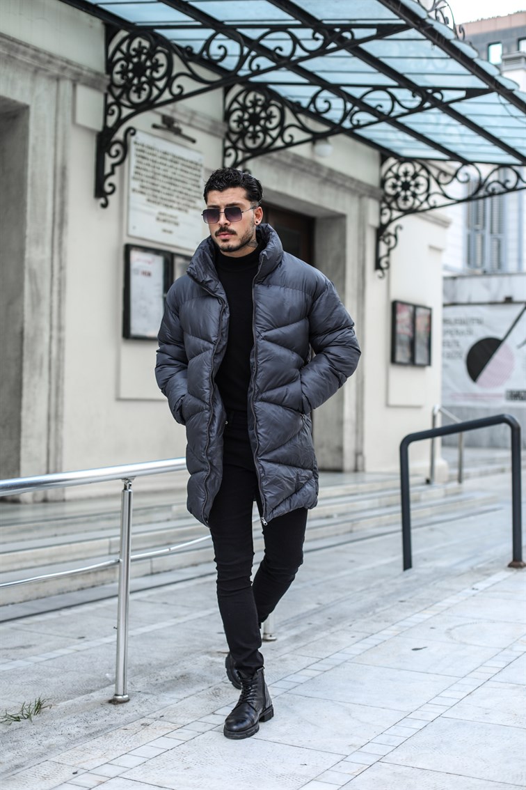 Oversize Şişme Kaban