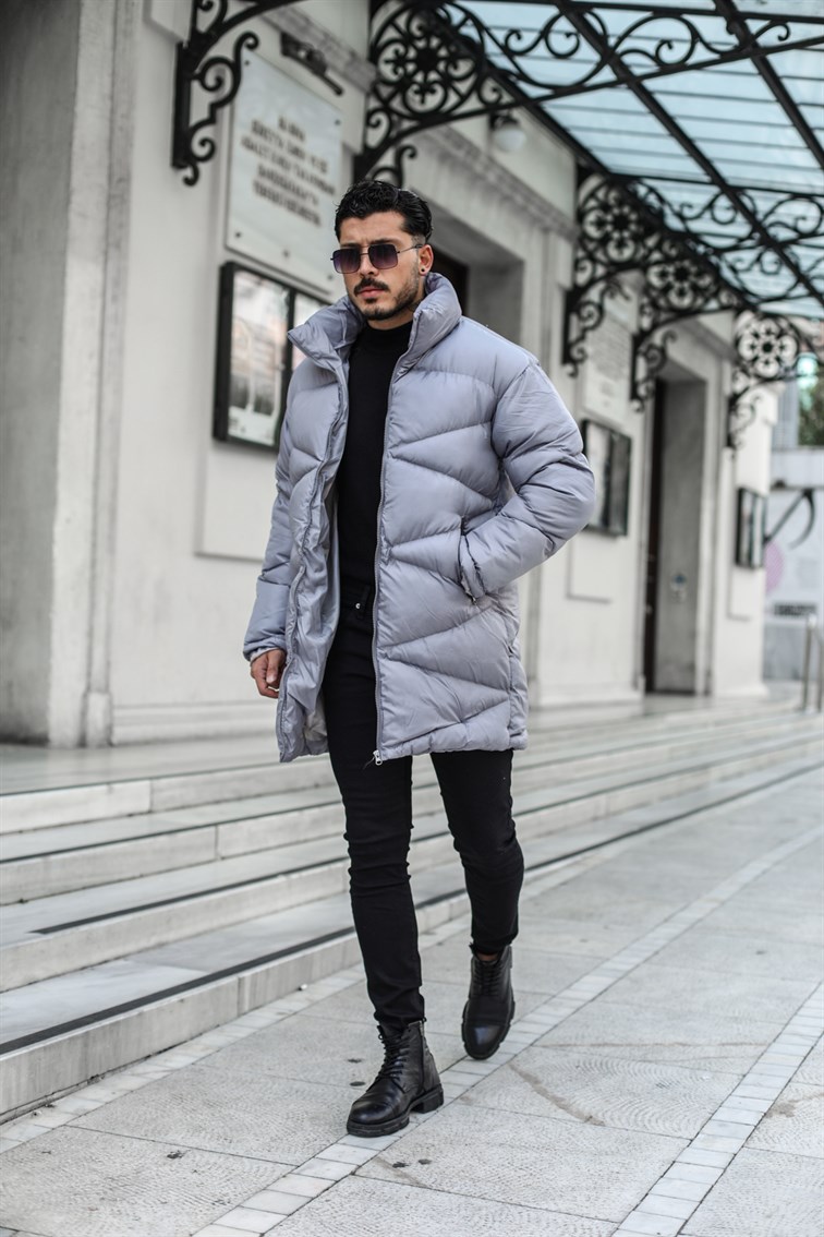 Oversize Şişme Kaban