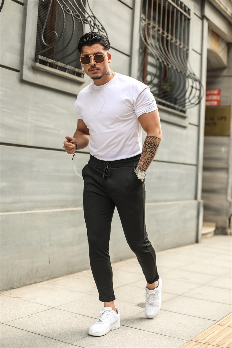 Paçası Katlı Eşofman