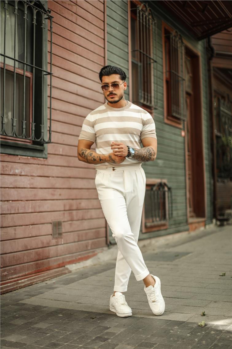 Paralel Slim Fit T-Shirt Kum Beji