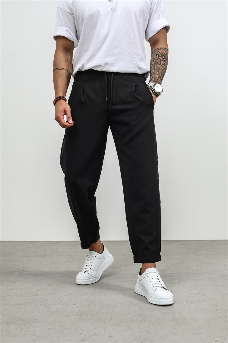 Pileli Basic Pantolon