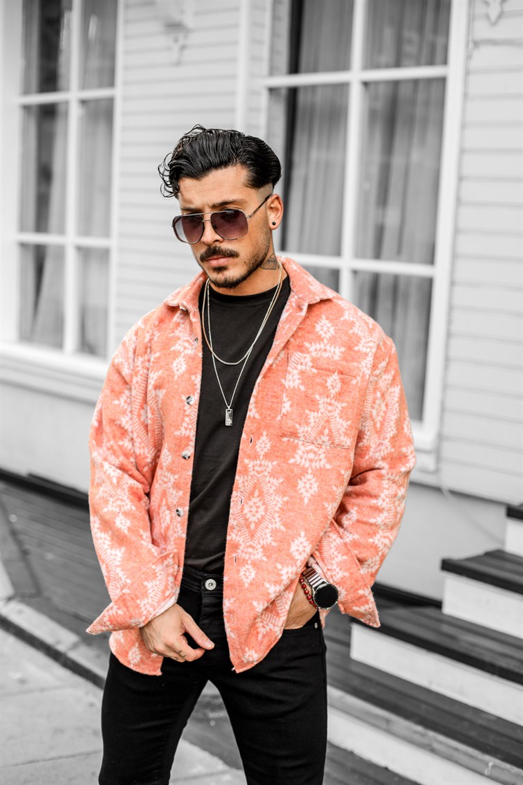 Piramit Oversize Oduncu Gömlek