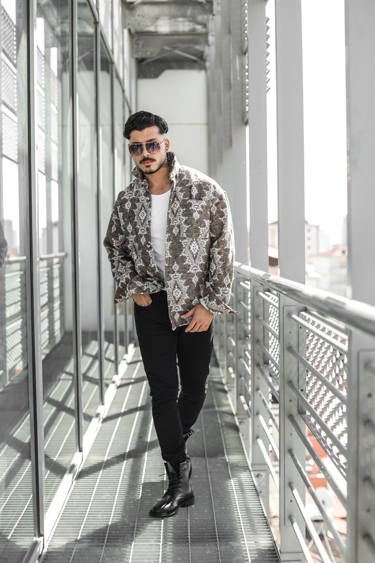 Piremit Oversize Oduncu Gömlek