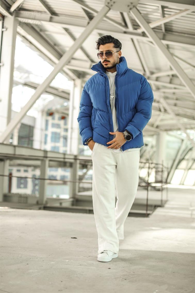 Şişme Dolgulu Oversize Mont