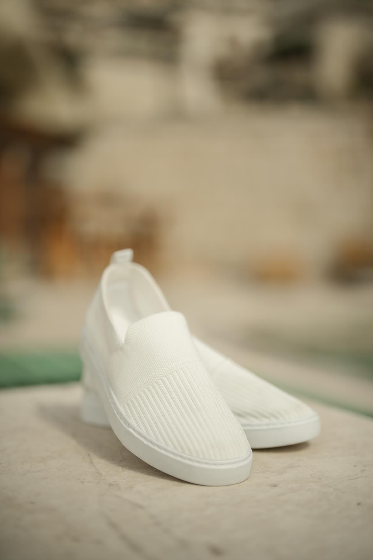 Spor Espadril Ayakkabı Beyaz