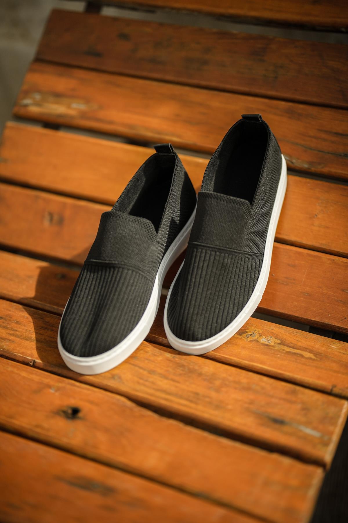 Spor Espadril Ayakkabı Siyah