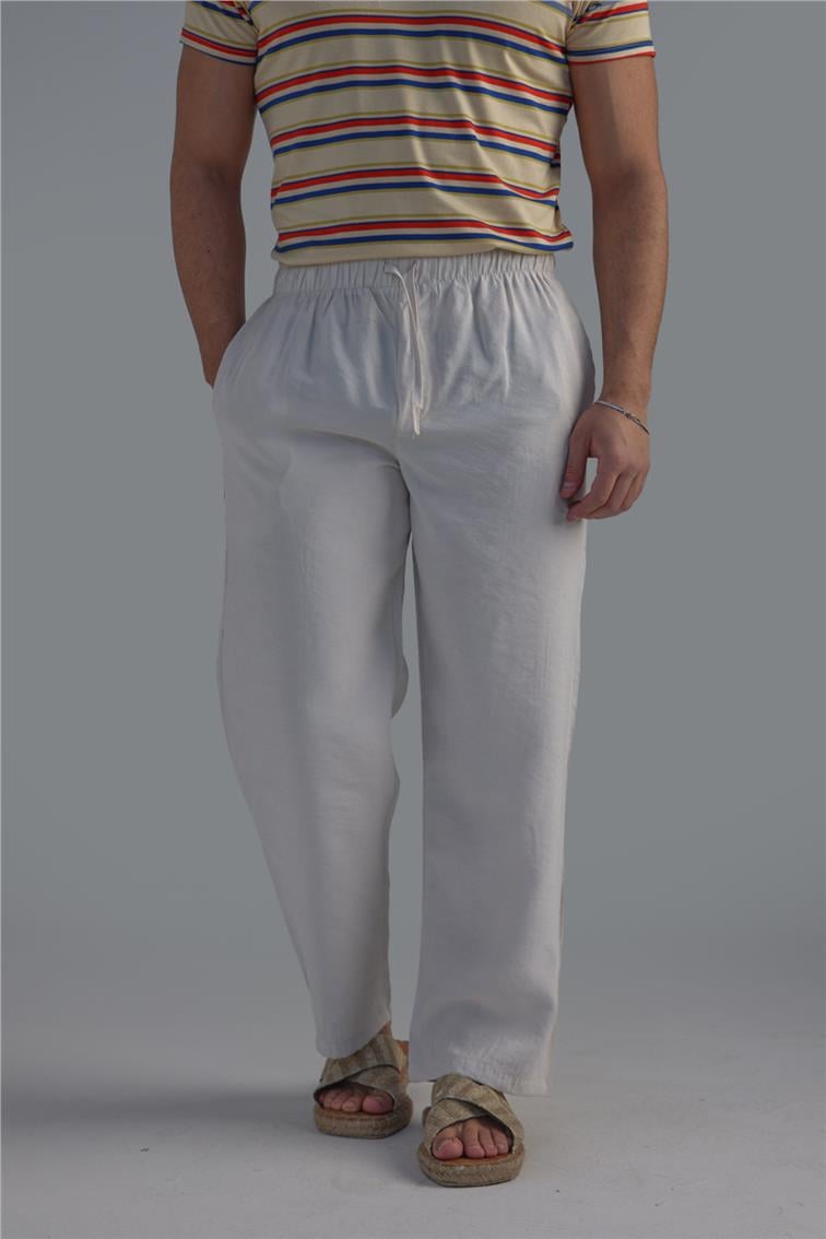 Tiril Baggy Pant. Krem