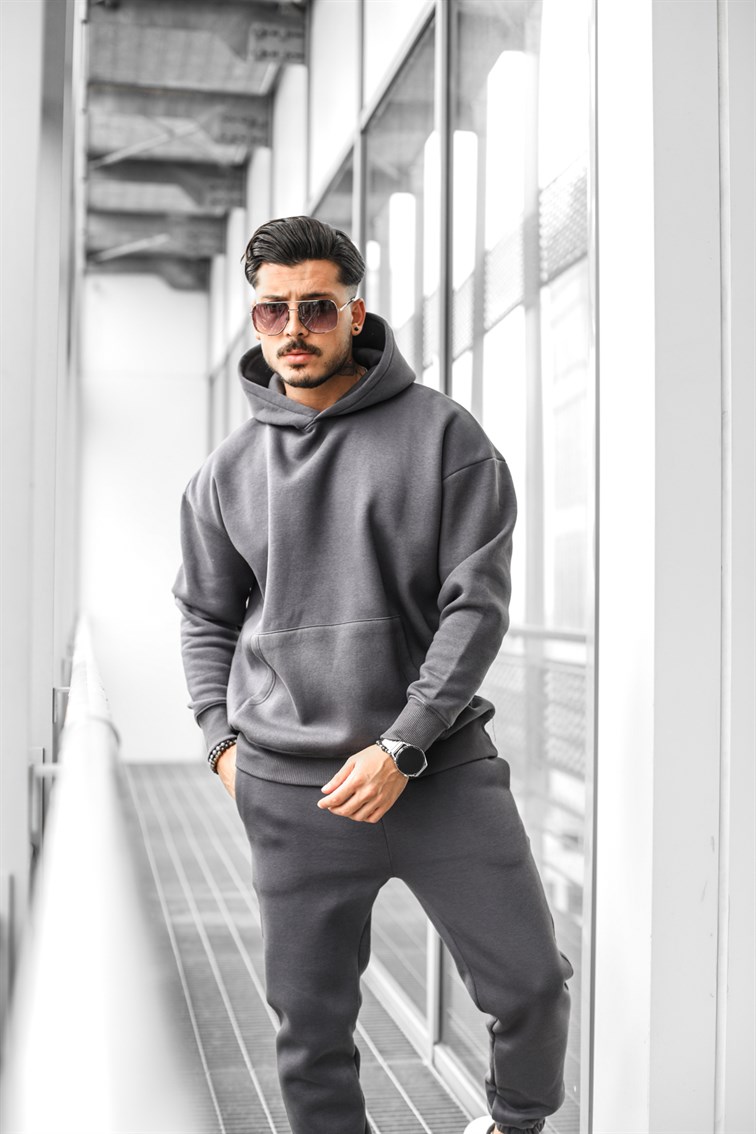 Unprinted Oversize Sweatshirt