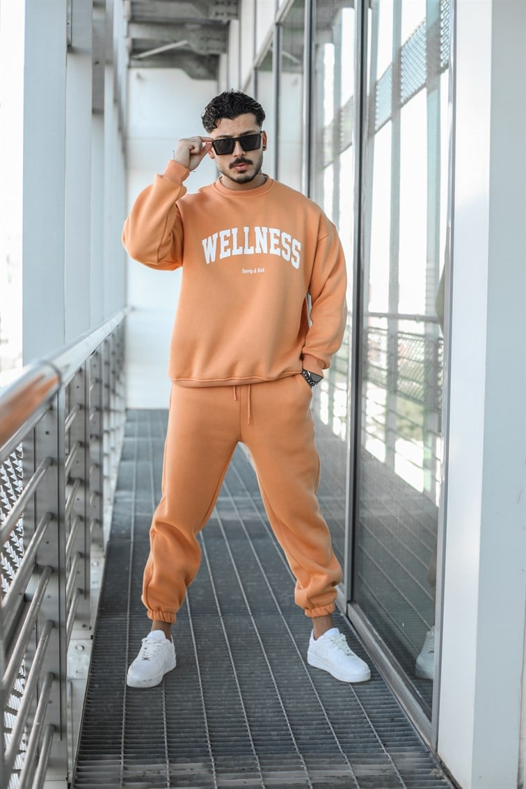 Wellness Oversize Sweatshirt Turuncu · 2
