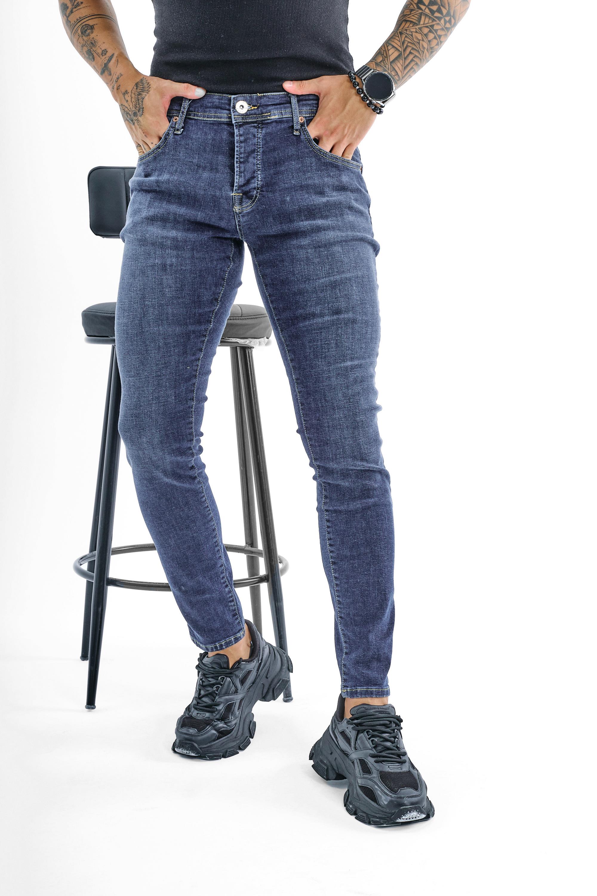 West Skinny Jean Koyu Mavi