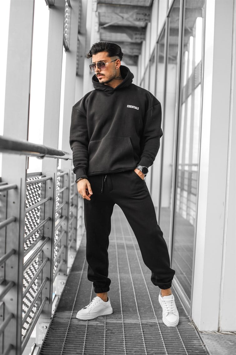 Yazı Detay Oversize Sweatshirt