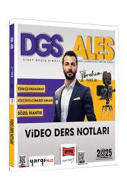 2025 DGS ALES Türkçe-Paragraf Sözcükte-Anlam Sözel Mantık Video Ders Notları - Yargı Yayınevi - KPSS8.Sınıf