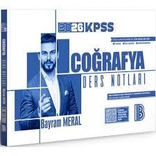 2026 KPSS Coğrafya Ders Notları - Benim Hocam Yayınları - KPSSKPSS Hazırlık