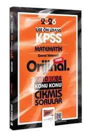 2026 KPSS Lise-Önlisans Matematik Orijinal 2010-2024 Konu Konu Çıkmış Sorular - Yargı Yayınevi - KPSSKPSS Hazırlık