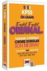 2026 KPSS Ön Lisans GK-GY Fasikül Fasikül Orijinal Tamamı Çözümlü Çıkmış Son 10 Sınav - Yargı Yayınevi - KPSSKPSS Hazırlık