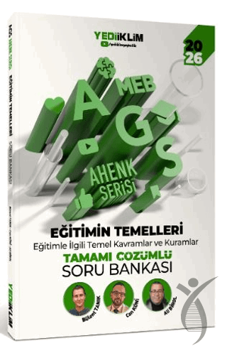 2026 MEB AGS Ahenk Serisi Eğitimin Temelleri Eğitimle İlgili Temel Kavramlar ve Kuramlar Tamamı Okul Çağı 6-10 Yaş 