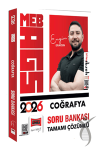 2026 MEB-AGS Tamamı Çözümlü Coğrafya Soru Bankası - Yargı Yayınevi - ÖABT
