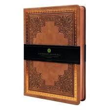 3475 Victoria'S Journals Vintage Old Book Defter 14X20 Cm. 80 Gr. 160 Yap. Çizgili A.KahveDeri Kapaklı Defterler