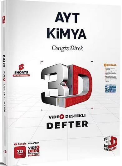 3D Yayınları Ayt Kimya VddTYT