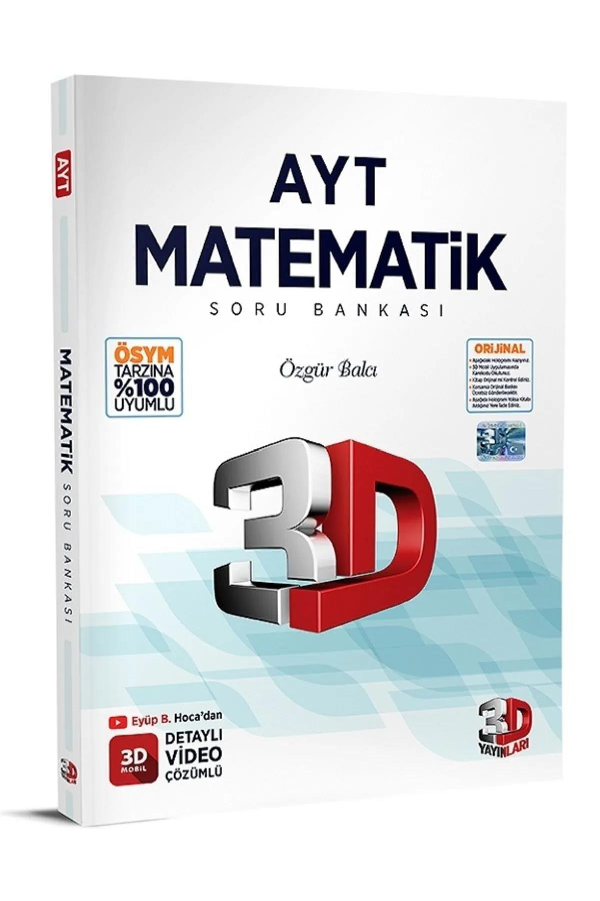 3D Yayınları Ayt Matematik Vdd3D Yayınları Ayt Matematik Vdd - Kirtasiyem.netAYT