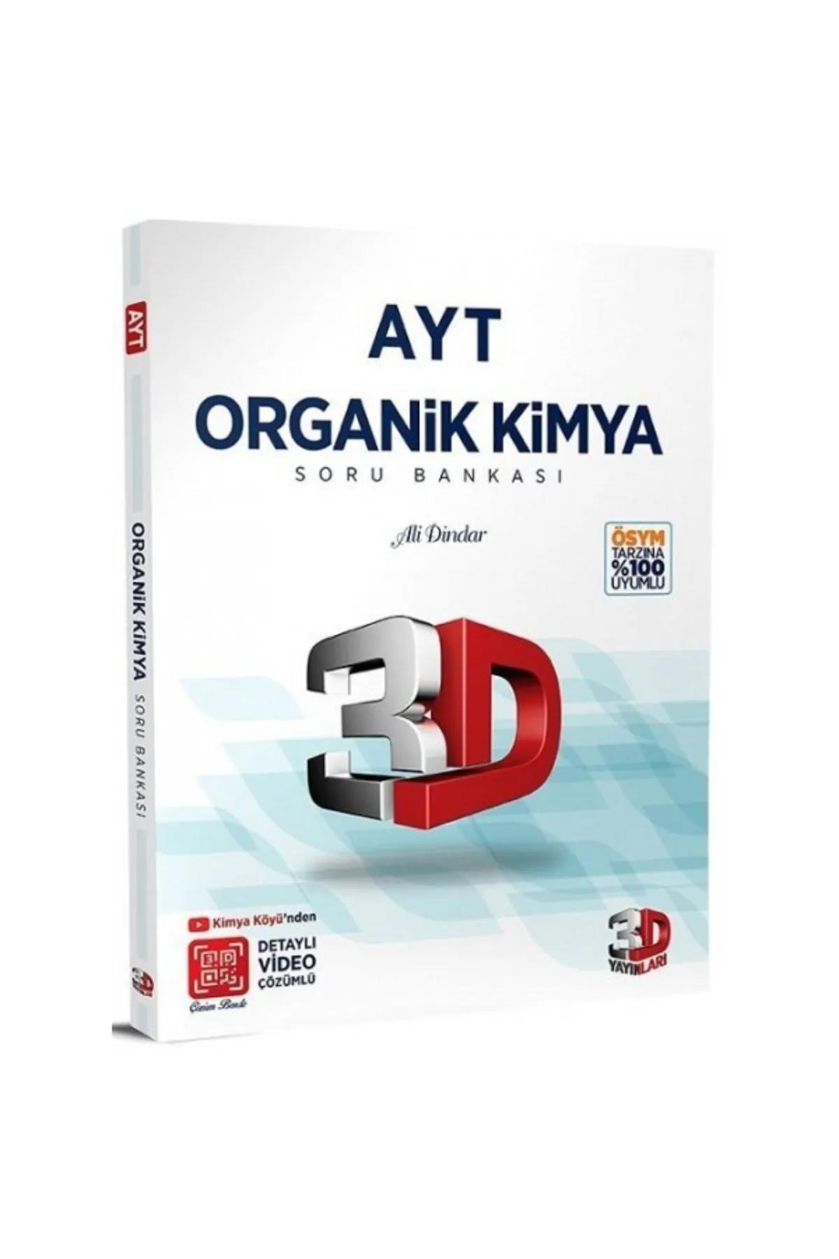 3D Yayınları Ayt Organık Kimya Soru Bankası3D Yayınları Ayt Organık Kimya Soru Bankası - Kirtasiyem.netAYT