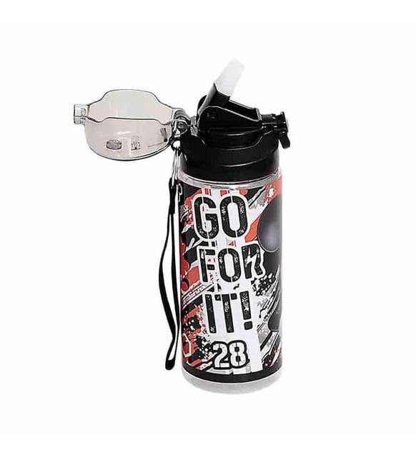 41460 Mıckey Plastik Matara 500Ml Due Go For It