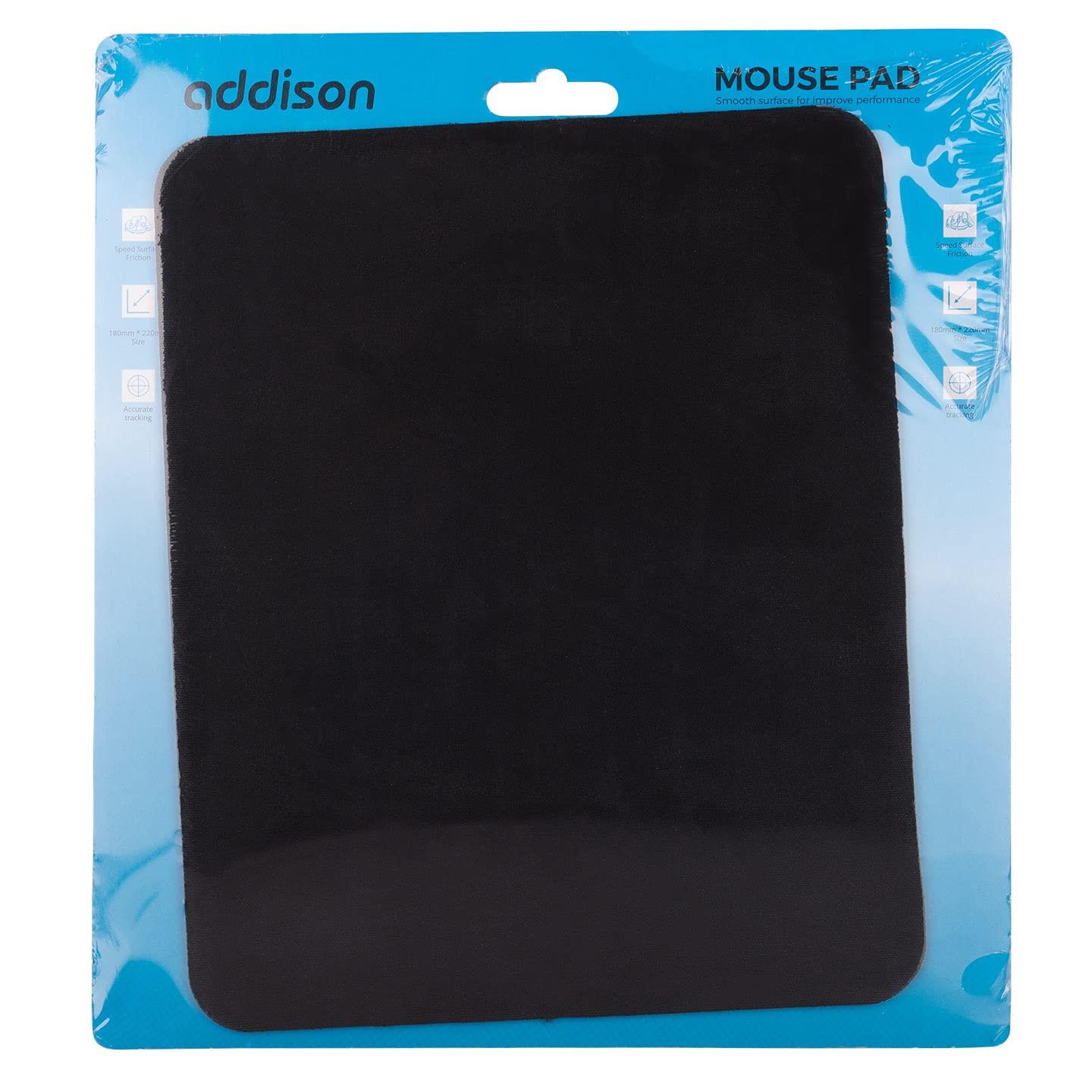 Addison 300145 Siyah Mouse Pad Kutulu   Addison 300145 Siyah Mouse Pad Kutulu    - Kirtasiyem.netMouse