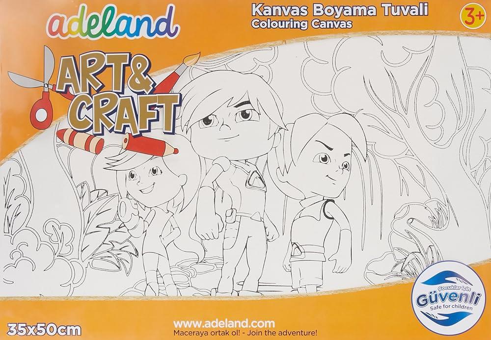 Adeland Tuval Kanvas 35X50 CmAdeland Tuval Kanvas 35X50 Cm - Kırtasiyem.netTuvaller