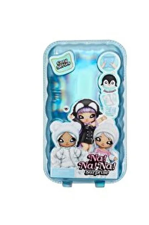 Adore Nanana Surprise 2 In 1 Cozy-Leona White Kar Leoparlı Sürpriz Bebeği Adr-Ina119364