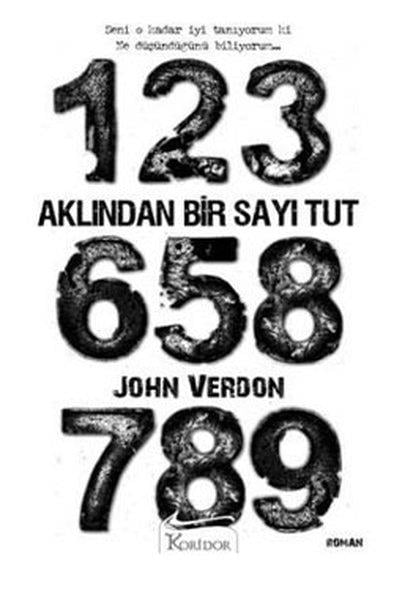 Aklından Bir Sayı Tut John VerdonAklından Bir Sayı Tut John Verdon - Kirtasiyem.netRoman