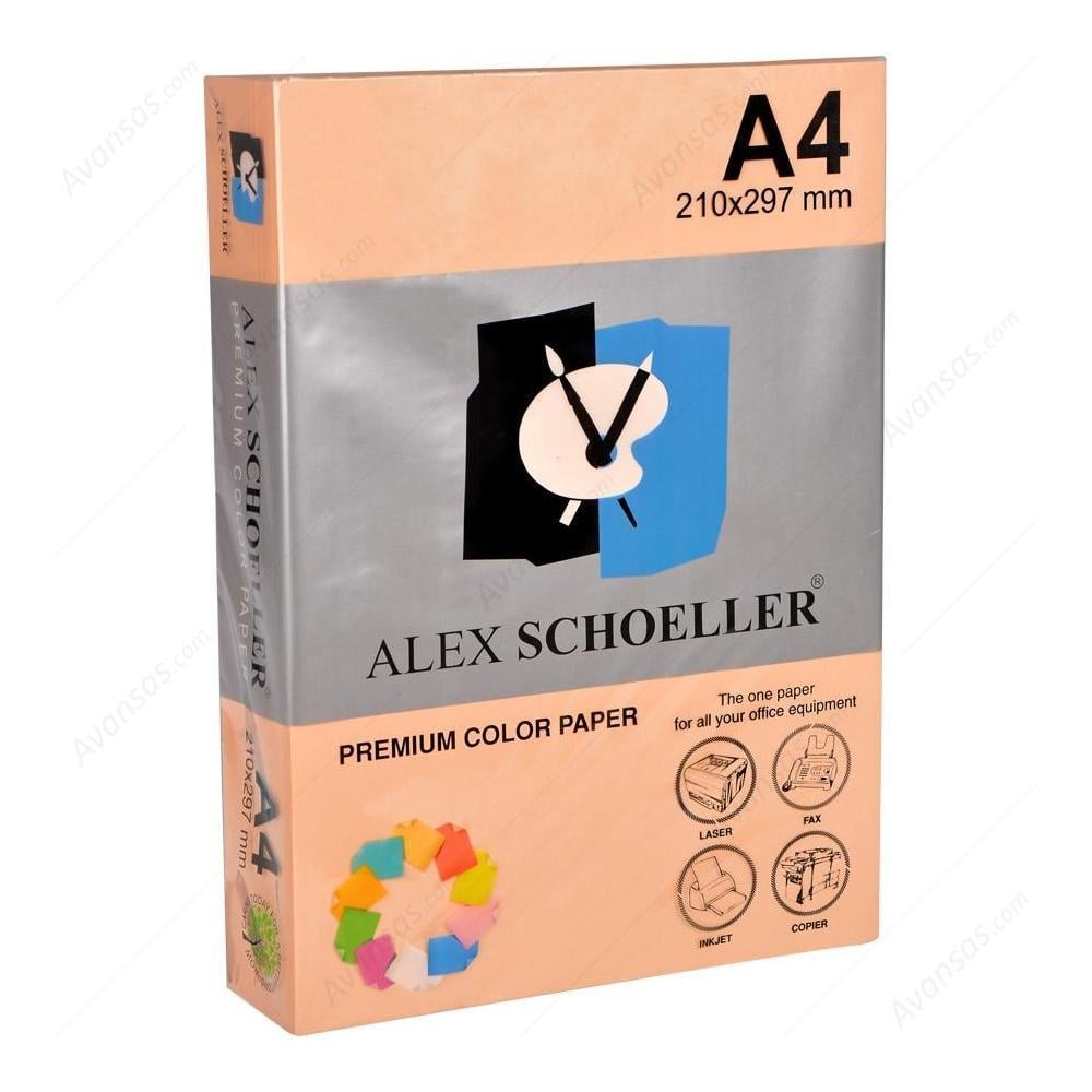 Alex Renkli Fotokopi Kağıdı A4 500 Lü Somon Alx-550 Alex Renkli Fotokopi Kağıdı A4 500 Lü Somon Alx-550  - Kirtasiyem.netRenkli Fotokopi Kağıtları