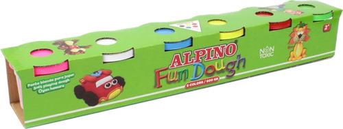 Alpino Dp-000301 6Lı Oyun Hamuru 100 Gr