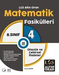 Altın Oran 8.Sınıf Matematik 4.Fasikül Olasılık Ve Cebirsel İfadeler *Yeni*8.Sınıf