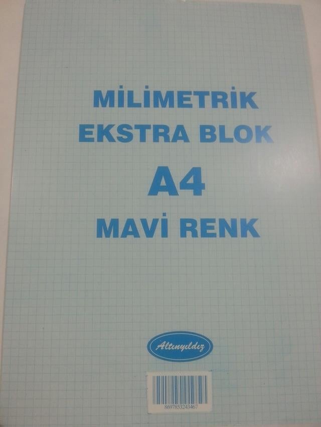 Altınyıldız Milimetrik Kağıt A4*12Altınyıldız Milimetrik Kağıt A4*12 - Kirtasiyem.netMilimetrik Kağıt