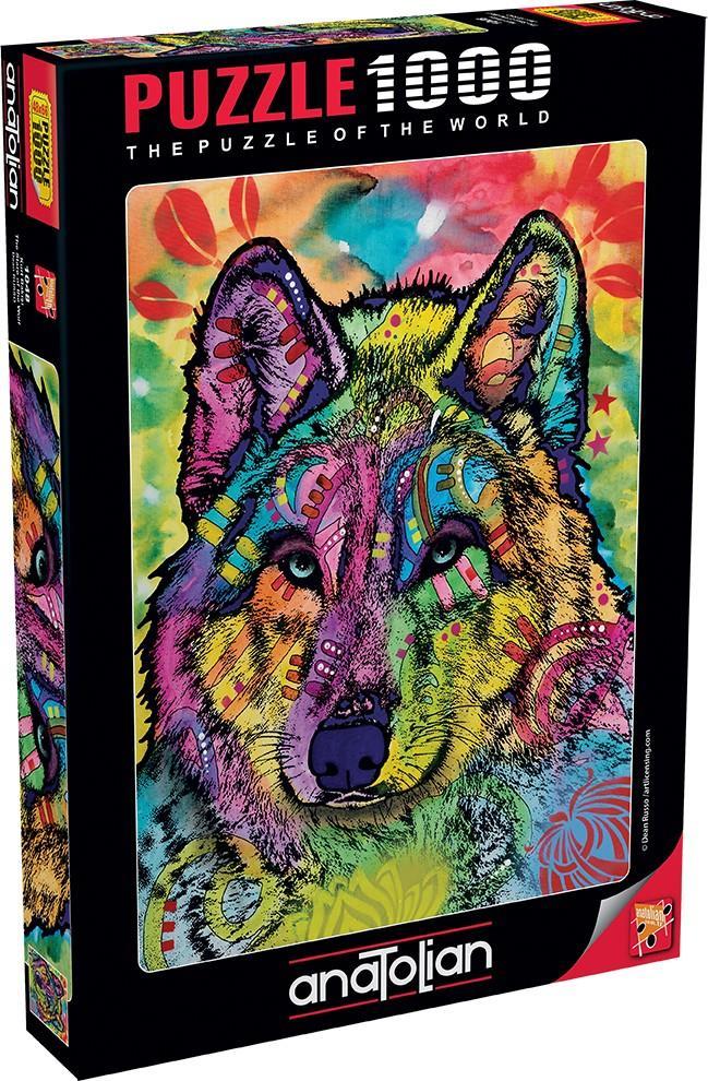 Anatolian Puzzle Kurt Bakışı / The Stare Of The Wolf 1000 Parça 1048