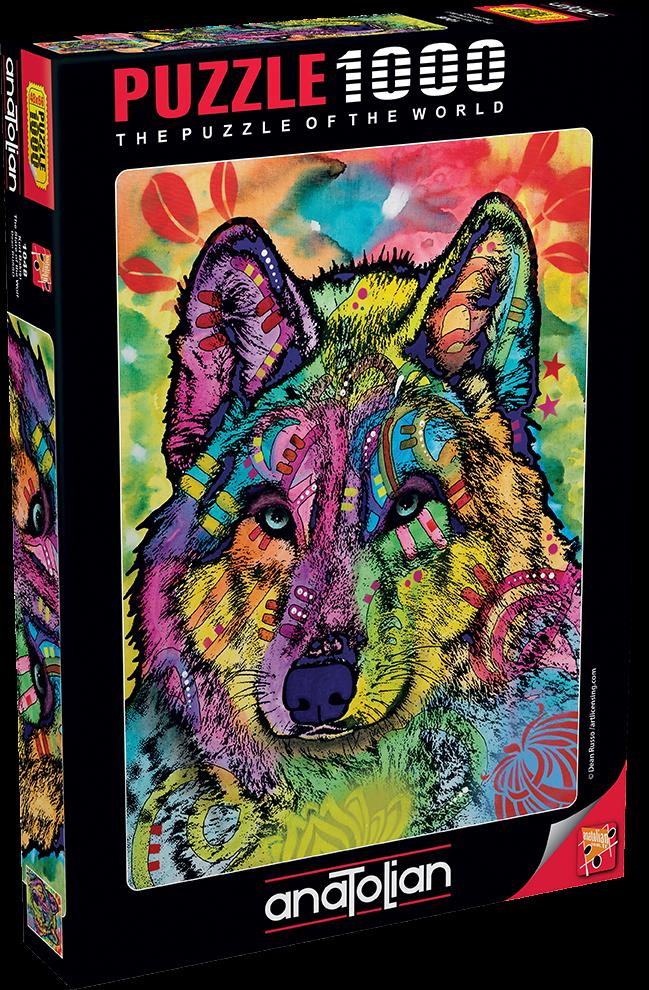 Anatolian Puzzle Kurt Bakışı / The Stare Of The Wolf 1000 Parça 1048