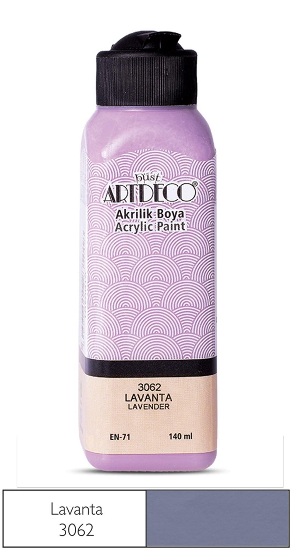 Artdeco Akrilik Boya 140 Ml Lavanta 3062Artdeco Akrilik Boya 140 Ml Lavanta 3062 - Kırtasiyem.netAkrilik Boyalar	