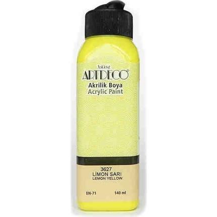 Artdeco Akrilik Boya 140 Ml Limon Sarı 3627Artdeco Akrilik Boya 140 Ml Limon Sarı 3627 - Kırtasiyem.netAkrilik Boyalar	