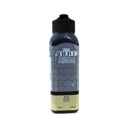 Artdeco Akrilik Boya 140 Ml Siyah 3618Artdeco Akrilik Boya 140 Ml Siyah 3618 - Kırtasiyem.netAkrilik Boyalar	