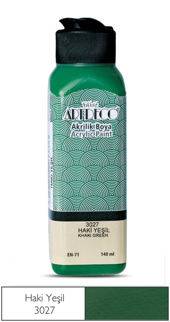 Artdeco Akrilik Boya 140Ml Haki Yeşil 3027Artdeco Akrilik Boya 140Ml Haki Yeşil 3027 - Kırtasiyem.netAkrilik Boyalar	