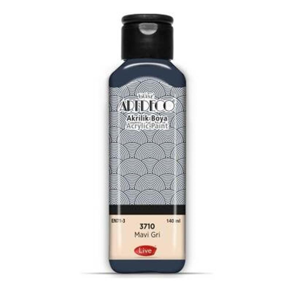 Artdeco Akrilik Boya 140Ml Mavi Gri 3710Akrilik Boyalar	