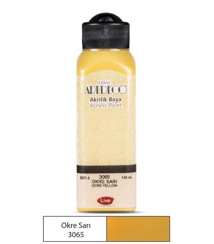 Artdeco Akrilik Boya 140Ml Okre Sarı 3065Artdeco Akrilik Boya 140Ml Okre Sarı 3065 - Kırtasiyem.netAkrilik Boyalar	