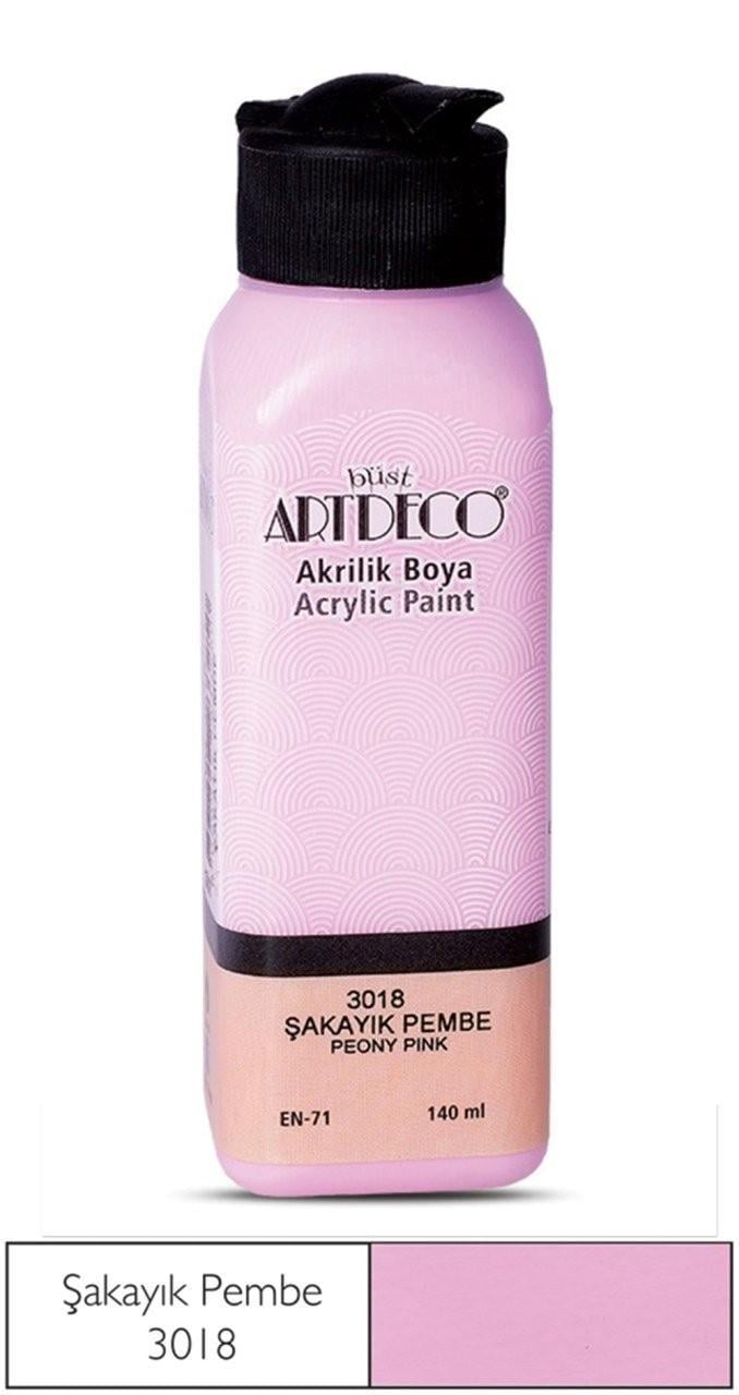 Artdeco Akrilik Boya 140Ml Şakayık Pembe 3018Artdeco Akrilik Boya 140Ml Şakayık Pembe 3018 - Kırtasiyem.netAkrilik Boyalar	