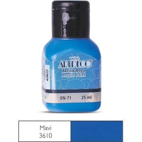 Artdeco Akrilik Boya 25 Ml Mavi 3610Artdeco Akrilik Boya 25 Ml Mavi 3610 - Kırtasiyem.netAkrilik Boyalar	