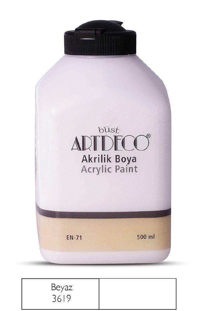 Artdeco Akrilik Boya 500Ml Beyaz 3619Artdeco Akrilik Boya 500Ml Beyaz 3619 - Kırtasiyem.netAkrilik Boyalar	