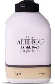 Artdeco Akrilik Boya 500Ml Beyaz Çikolata 3621Artdeco Akrilik Boya 500Ml Beyaz Çikalata 3621 - Kırtasiyem.netAkrilik Boyalar	