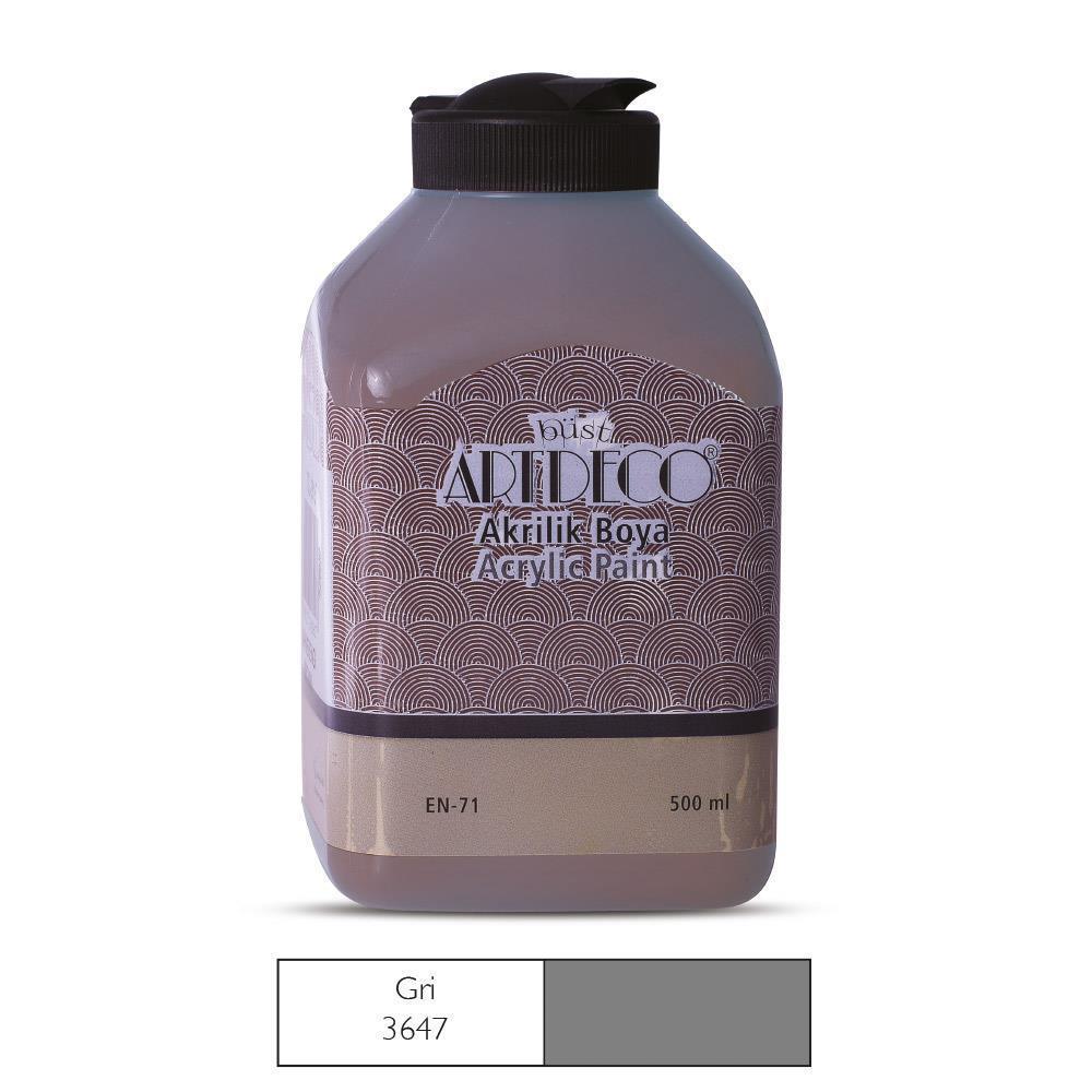 Artdeco Akrilik Boya 500Ml Gri 3647