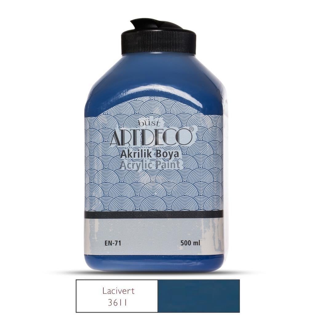 Artdeco Akrilik Boya 500Ml Lacivert 3611Artdeco Akrilik Boya 500Ml Lacivert 3611 - Kırtasiyem.netAkrilik Boyalar	