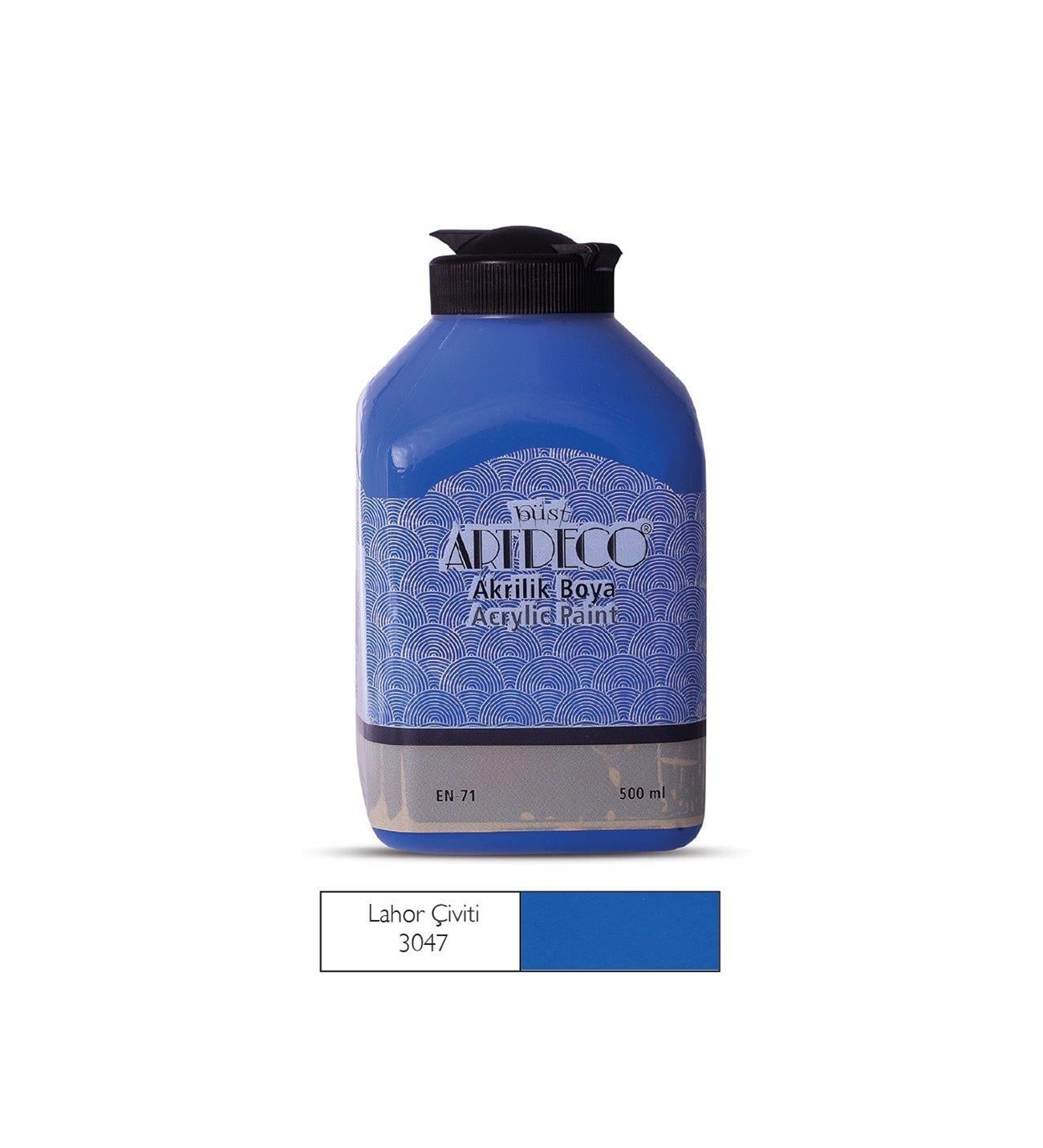 Artdeco Akrilik Boya 500ml Lahor Çiviti 3047Artdeco Akrilik Boya 500ml Lahor Çiviti 3047 - Kırtasiyem.netAkrilik Boyalar	